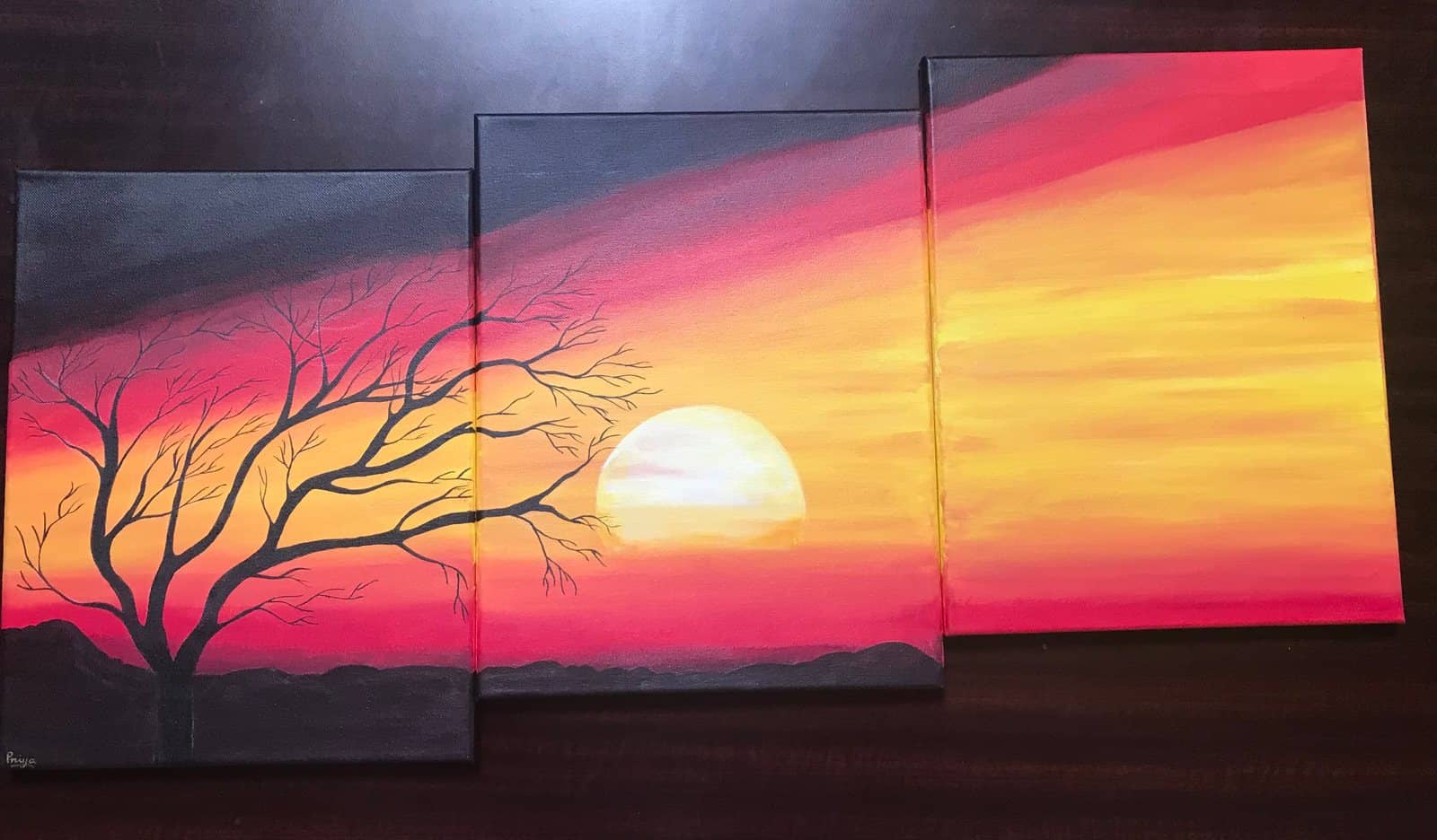 Student artwork and creative process at Imagination Arts.
